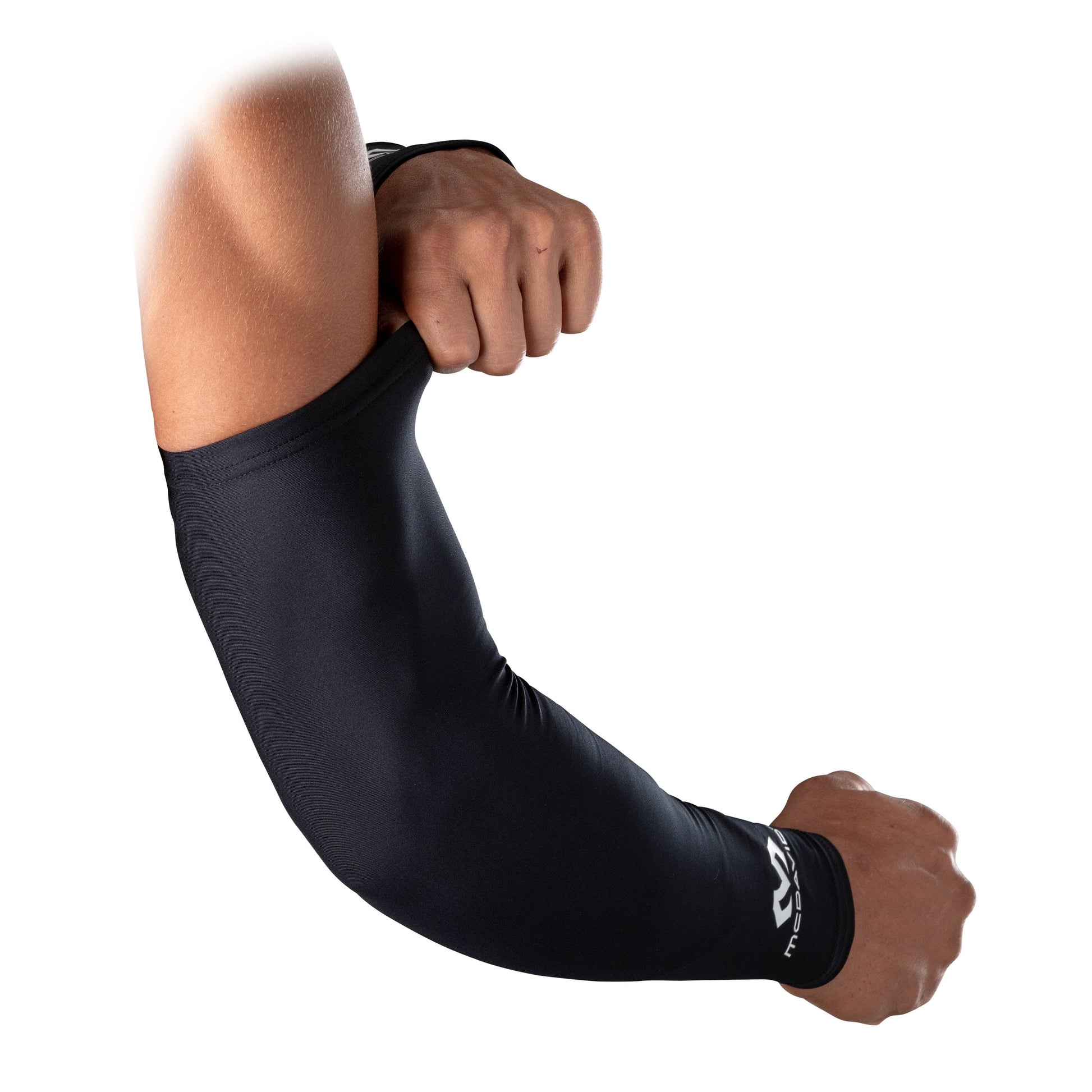 ProFlex Compression Arm Sleeves - 2 Pack Black for Adults, Large/X-Large, Unisex
