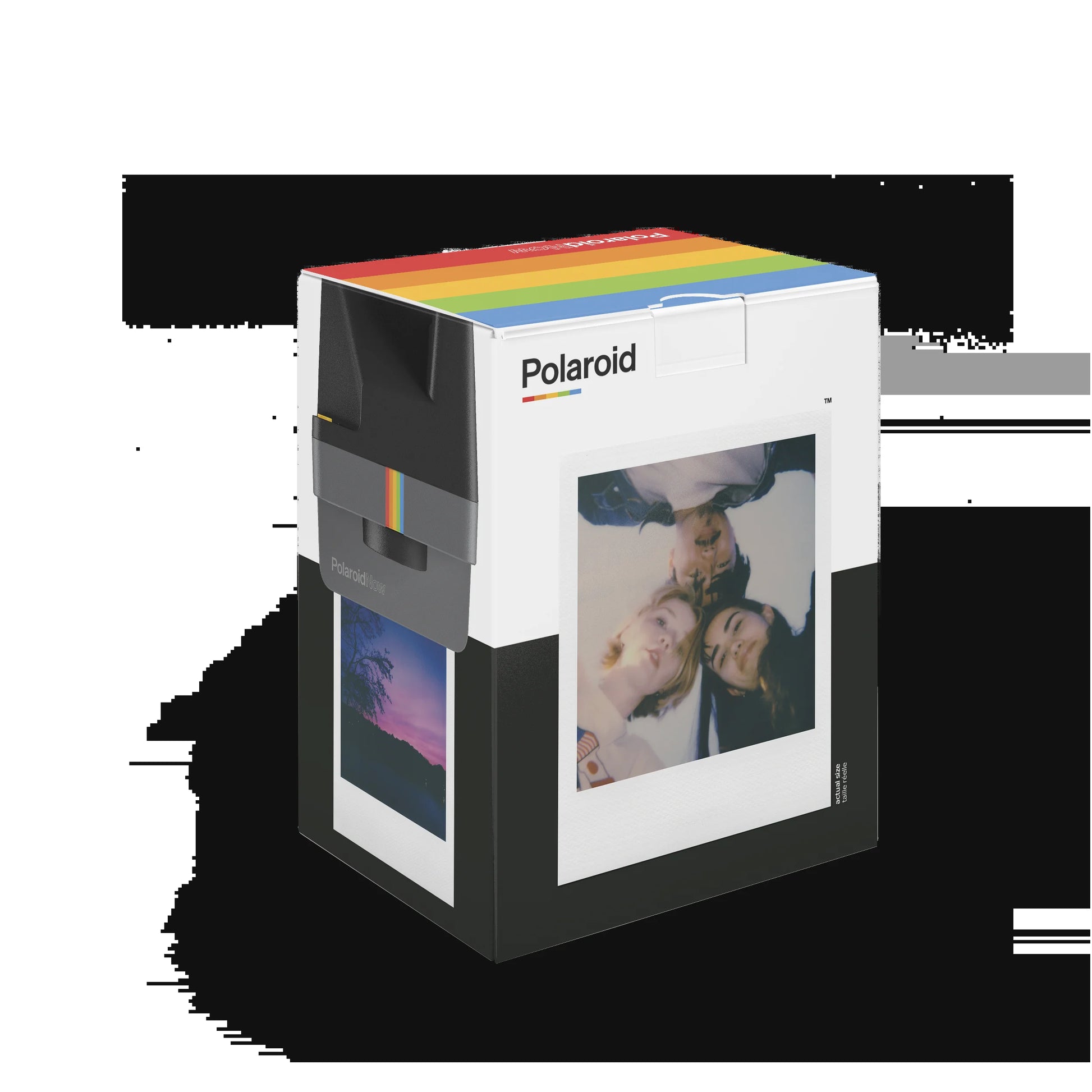SnapMaster Instant Camera - Sleek Black Design for Quick Photos