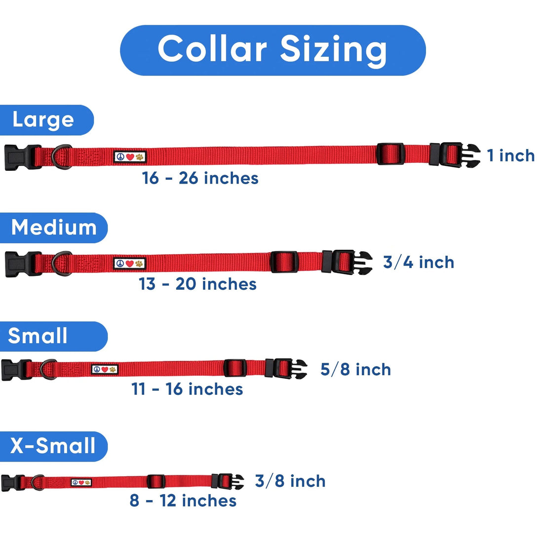 EcoPaws Reflective Dog Collar – Small Coral Recycled Material for Safety & Comfort
