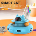 Cornmi PlayPal - 4-in-1 Interactive Smart Cat Toy with Laser, Feather Wand, and Rotating Modes