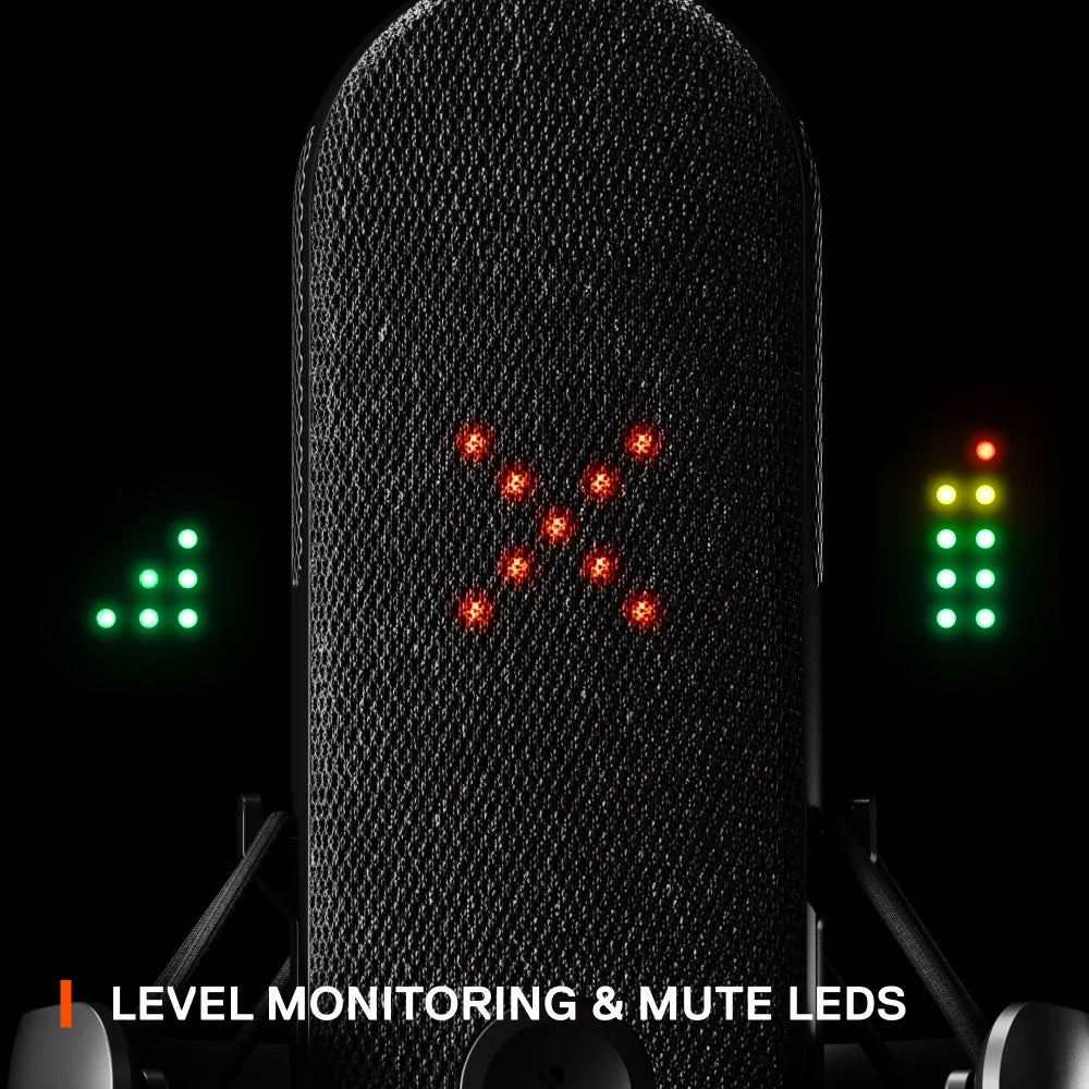 EchoPro USB Gaming Microphone - High-Performance PC Audio Microphone for Streaming