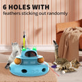 Cornmi PlayPal - 4-in-1 Interactive Smart Cat Toy with Laser, Feather Wand, and Rotating Modes