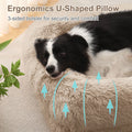 ComfyPaws Large Orthopedic Dog Bed - Plush Egg Foam Support, Waterproof & Machine Washable Cover