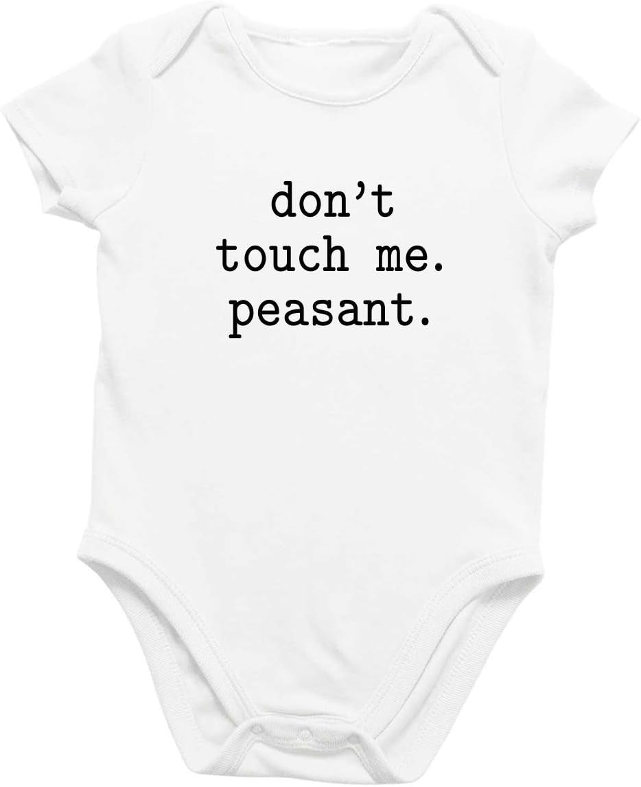 Organic GOTS Certified Baby Onesie Unisex Bodysuit 0-18 Months - Funny Quotes