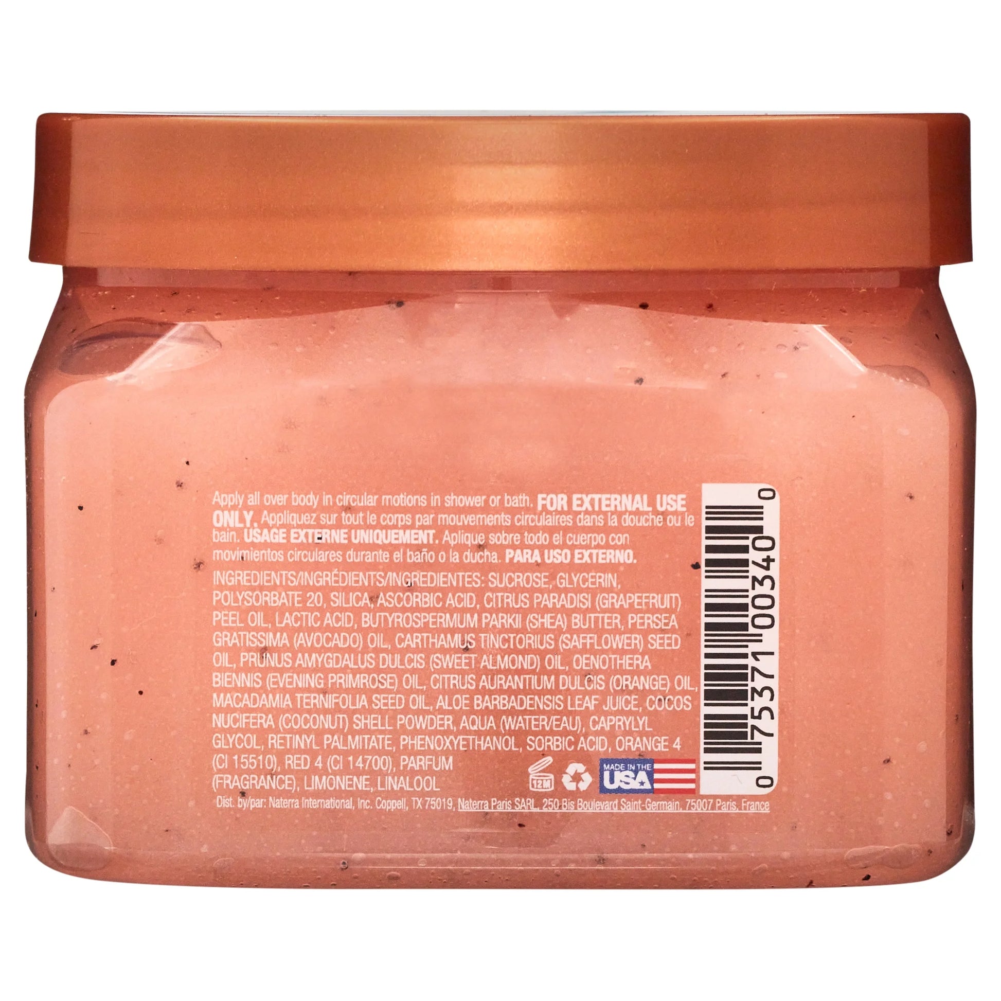 Vitamin C Shea Butter Sugar Body Scrub, 18 Oz