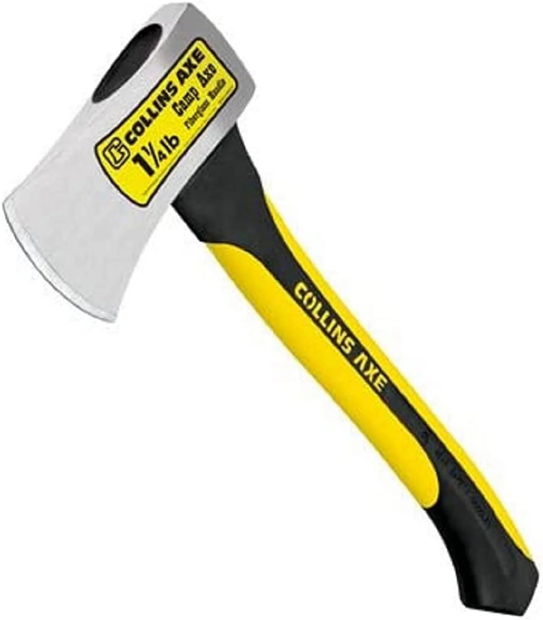 RuggedEdge 1.25 Lb Camp Axe - Durable Fiberglass Handle for Outdoor Adventures