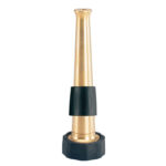 Orbit Brass Adjustable Hose Nozzle & Sweeper 5" On/Off Control Mist Garden Outdoors - Image 2