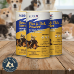 Zodiac Flea & Tick Powder 6 oz. for Dogs Puppies Cats Kittens Shaker Top 3PCK
