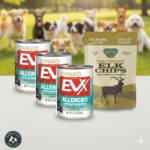 Sensitive Support Bundle 3× EVX Restricted Diet 12.5 oz + Elk Chips Treats Poultry-Free - Image 2