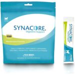 Synacore Digestive Support Dogs 30 Stick Packs Probiotics Enzymes Vitamins 2.5g